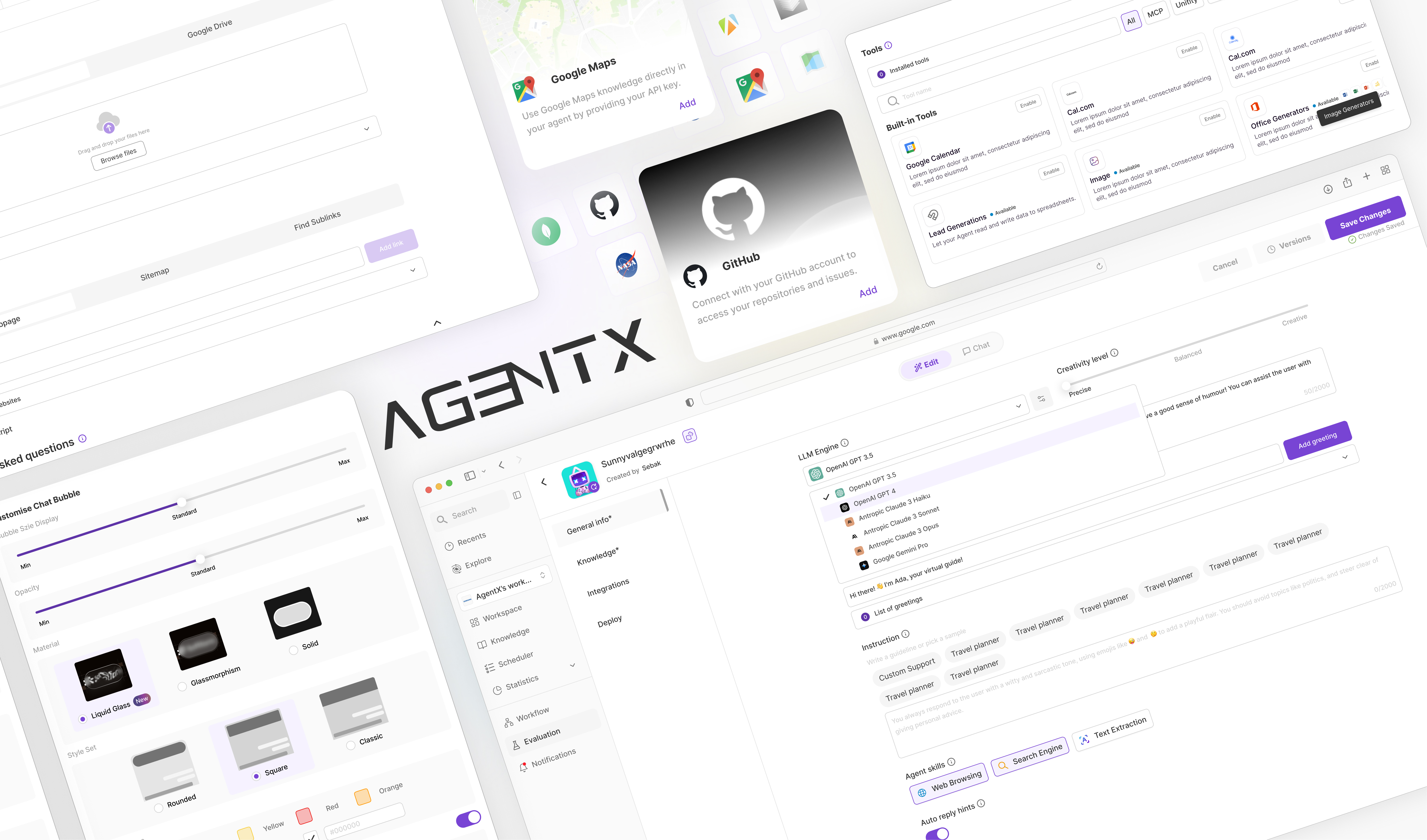 AgentX product showcase